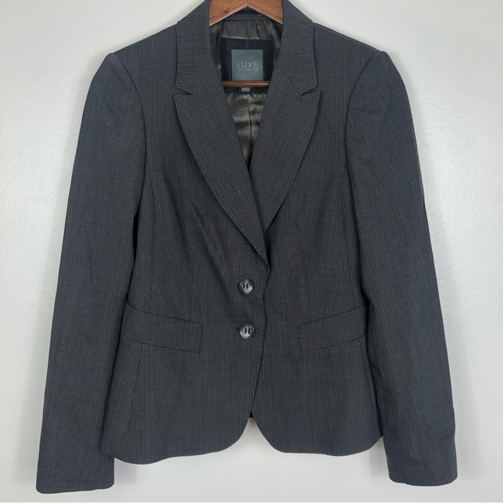 Luxe The Limited Wool Blend Blazer Size 2
